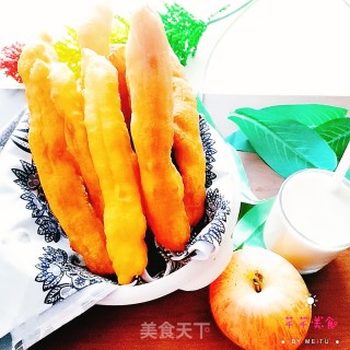 美味油条的做法步骤：21