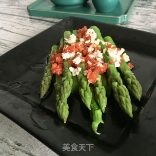 剁椒芦笋的做法步骤：12