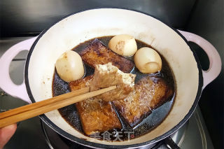 鸡汤卤豆腐的做法步骤：6