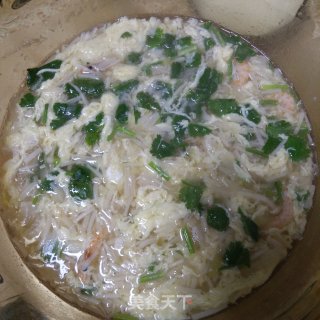 金针菇虾干蛋花汤的做法步骤：8