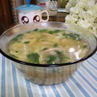 金针菇虾干蛋花汤的做法步骤：9