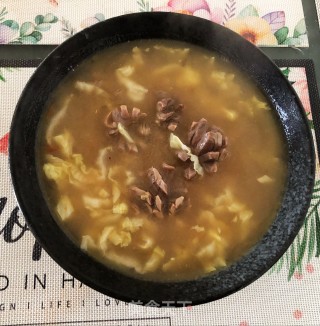 鸭胗酸辣粉丝汤的做法步骤：17