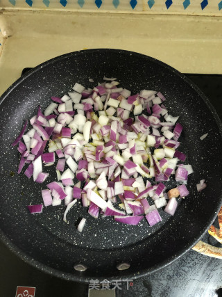 火腿丁蔬菜咖喱的做法步骤：4