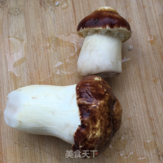 肉片姬松茸的做法步骤：2