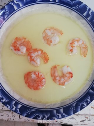 蒸蛋，虾蒸蛋，虾扯蛋的做法步骤：5