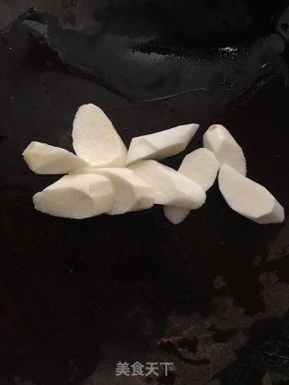 姜薯煲小汤圆的做法步骤：2