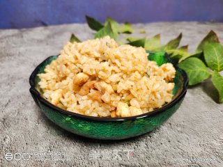 奥尔良鸡肉炒饭的做法步骤：6