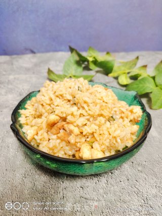 奥尔良鸡肉炒饭的做法步骤：7