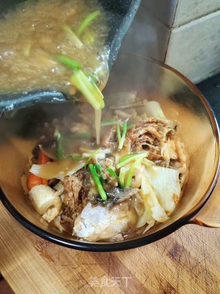 鱼骨胡萝卜白菜煲的做法步骤：16