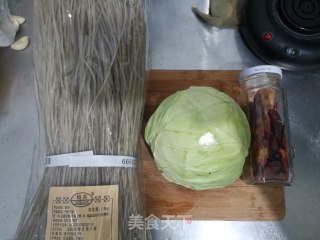 粉丝包菜的做法步骤：1
