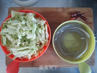 粉丝包菜的做法步骤：3