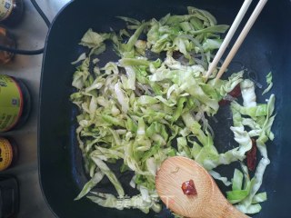 粉丝包菜的做法步骤：5