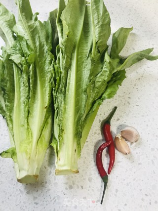油淋麦菜的做法步骤：1