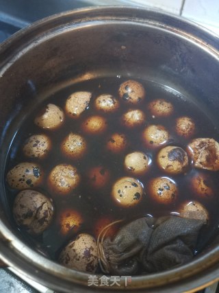 茶叶蛋（鹌鹑蛋）的做法步骤：7