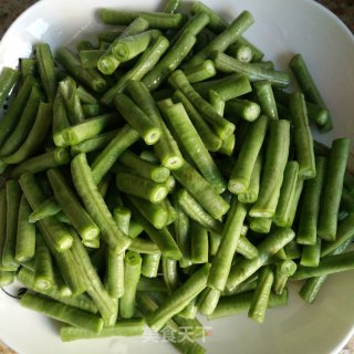 豇豆炒鸡蛋的做法步骤：3