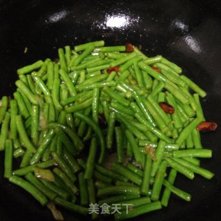 豇豆炒鸡蛋的做法步骤：6