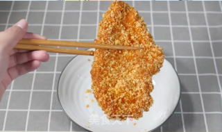 腊笔小新里的炸猪排的做法步骤：5