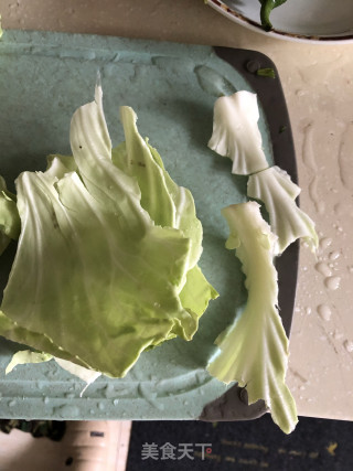香辣年糕包菜的做法步骤：3