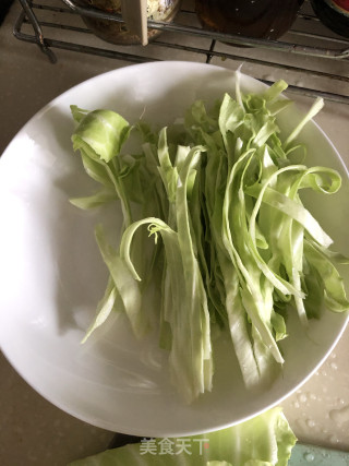 香辣年糕包菜的做法步骤：4