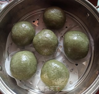 春天艾草香，做一份艾草团子尝一尝，做法材料都十分简单，一起来做吧！的做法步骤：12