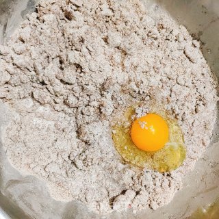 全黑麦豆沙包的做法步骤：3