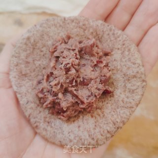 全黑麦豆沙包的做法步骤：12