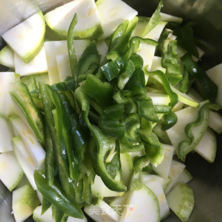 家常炒葫芦片的做法步骤：3