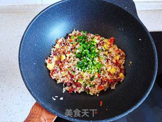 牛肉藜麦炒饭的做法步骤：10