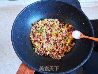 牛肉藜麦炒饭的做法步骤：11