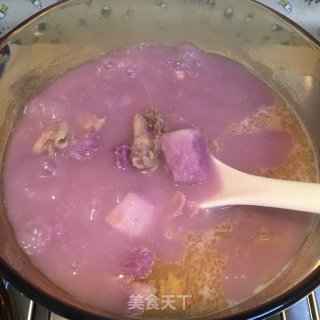 紫山药老鸭汤的做法步骤：4