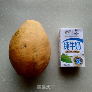 木瓜撞奶的做法步骤：1