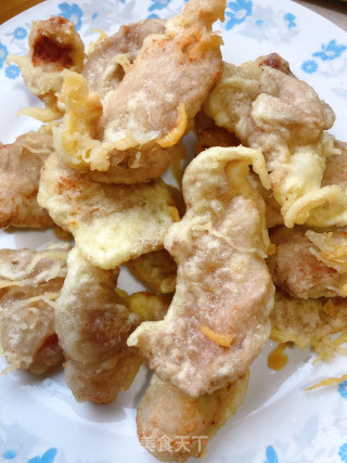 锅包肉的做法步骤：5