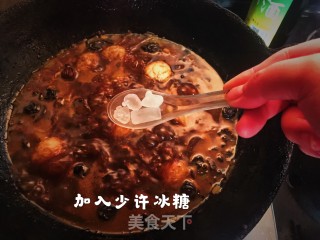 红烧蹄筋虎皮鹌鹑蛋的做法步骤：22