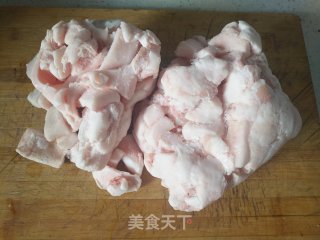 熬制白猪油的做法步骤：1