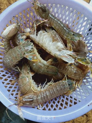 清蒸皮皮虾的做法步骤：1