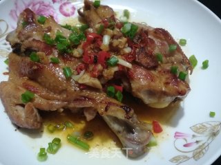 香煎鸡腿的做法步骤：8