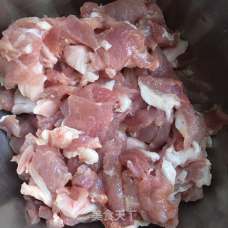 香辣肉片的做法步骤：2