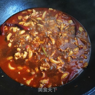 香辣肉片的做法步骤：10