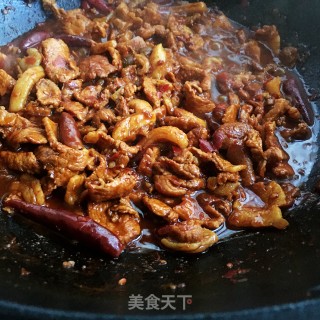 香辣肉片的做法步骤：11