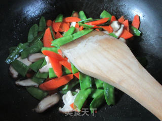 香菇时蔬的做法步骤：6