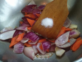 鸡蛋胡萝卜炒洋葱的做法步骤：8