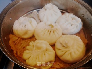 素馅包子-茴香鸡蛋馅包子的做法步骤：13