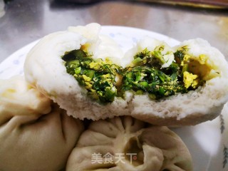 素馅包子-茴香鸡蛋馅包子的做法步骤：15