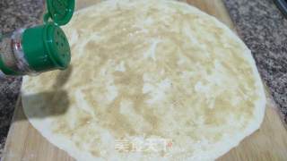家用烤箱自制肉馅棋子烧饼的做法步骤：6