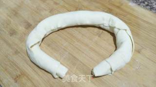 家用烤箱自制肉馅棋子烧饼的做法步骤：7