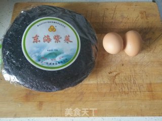 紫菜蛋花汤的做法步骤：1