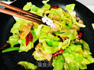 手撕包菜的做法步骤：6