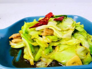 手撕包菜的做法步骤：7