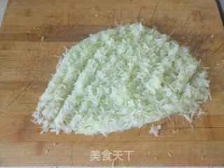猪肉萝卜肉渣包子的做法步骤：6