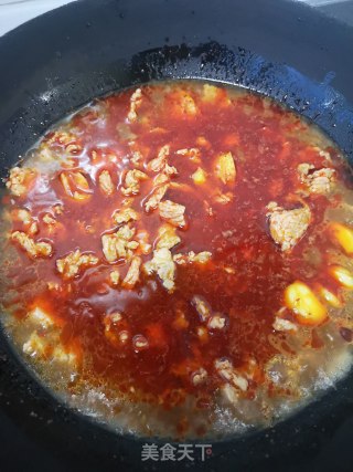 简易版水煮牛肉片的做法步骤：6